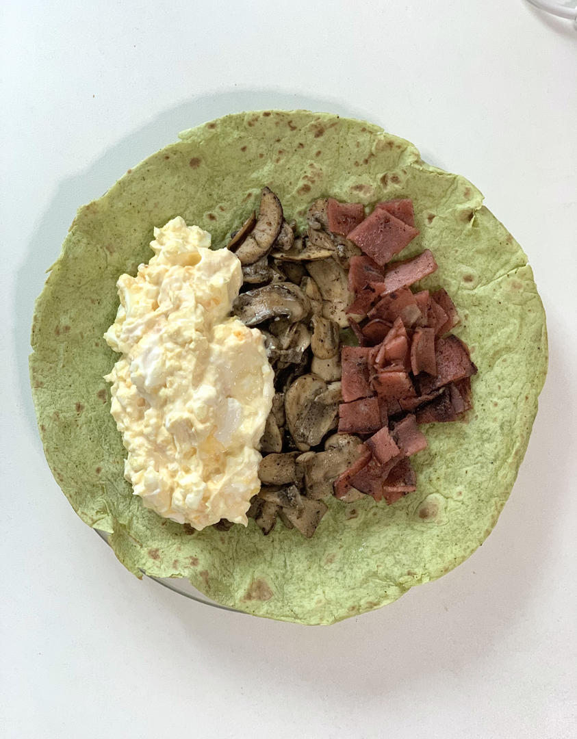 低脂快手麦西恩卷饼