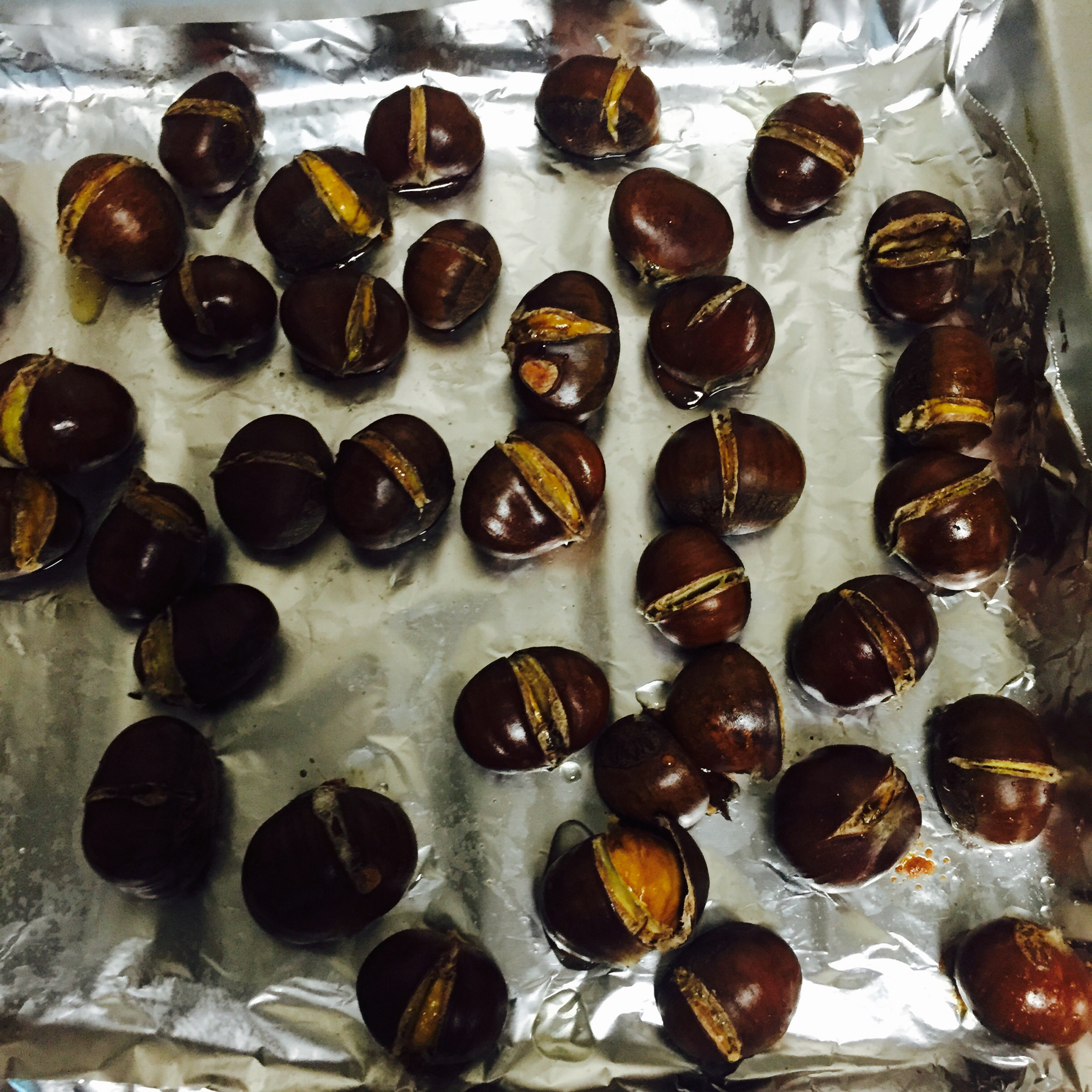 糖炒栗子烤箱版