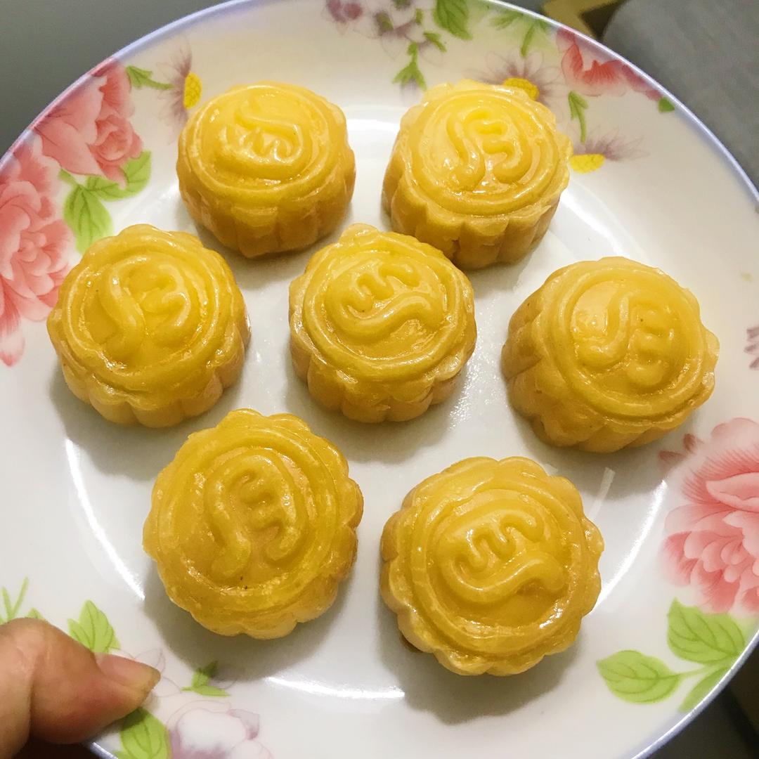 当下最流行的月饼----通透奶黄流心月饼配方、细节和理论