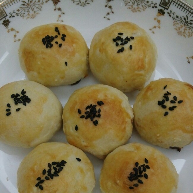 豆沙蛋黄酥