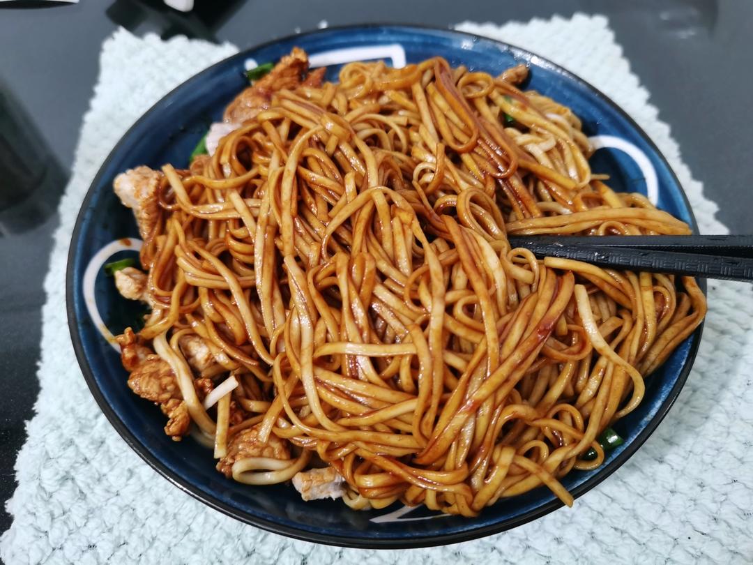 秘制葱油拌面