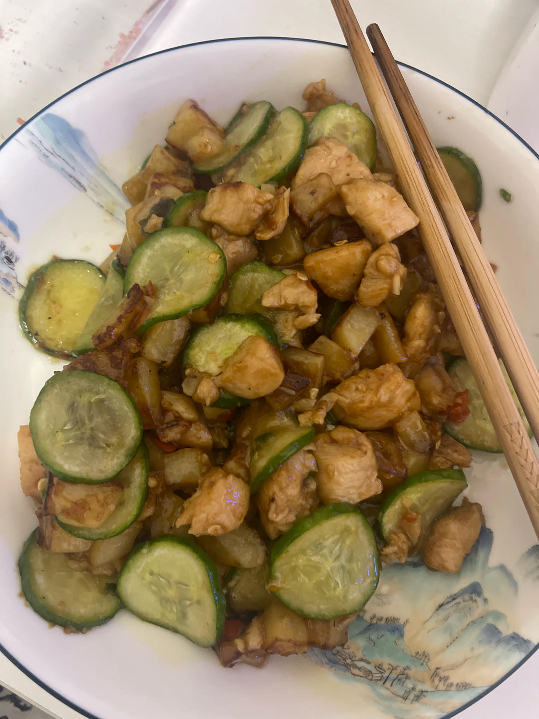 超级下饭的炒三丁