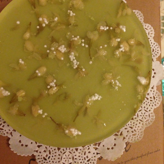 抹茶冻芝士蛋糕