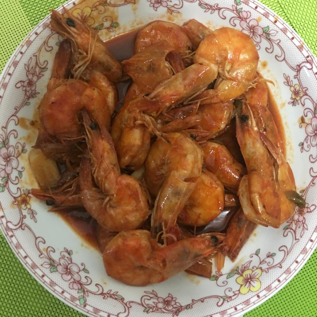 油焖大虾
