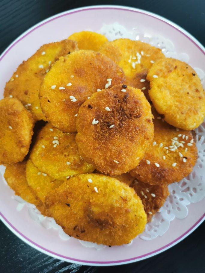 香脆南瓜饼