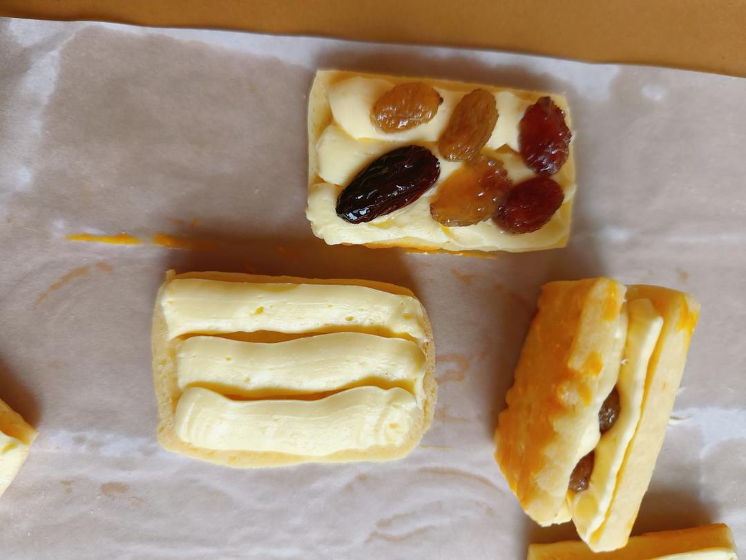 【简简厨房】朗姆提子白脱饼干，酒渍葡萄干。