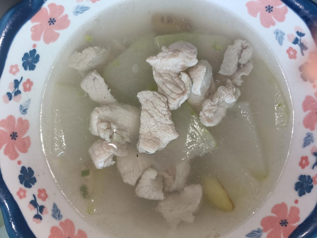 冬瓜肉片汤（家常）