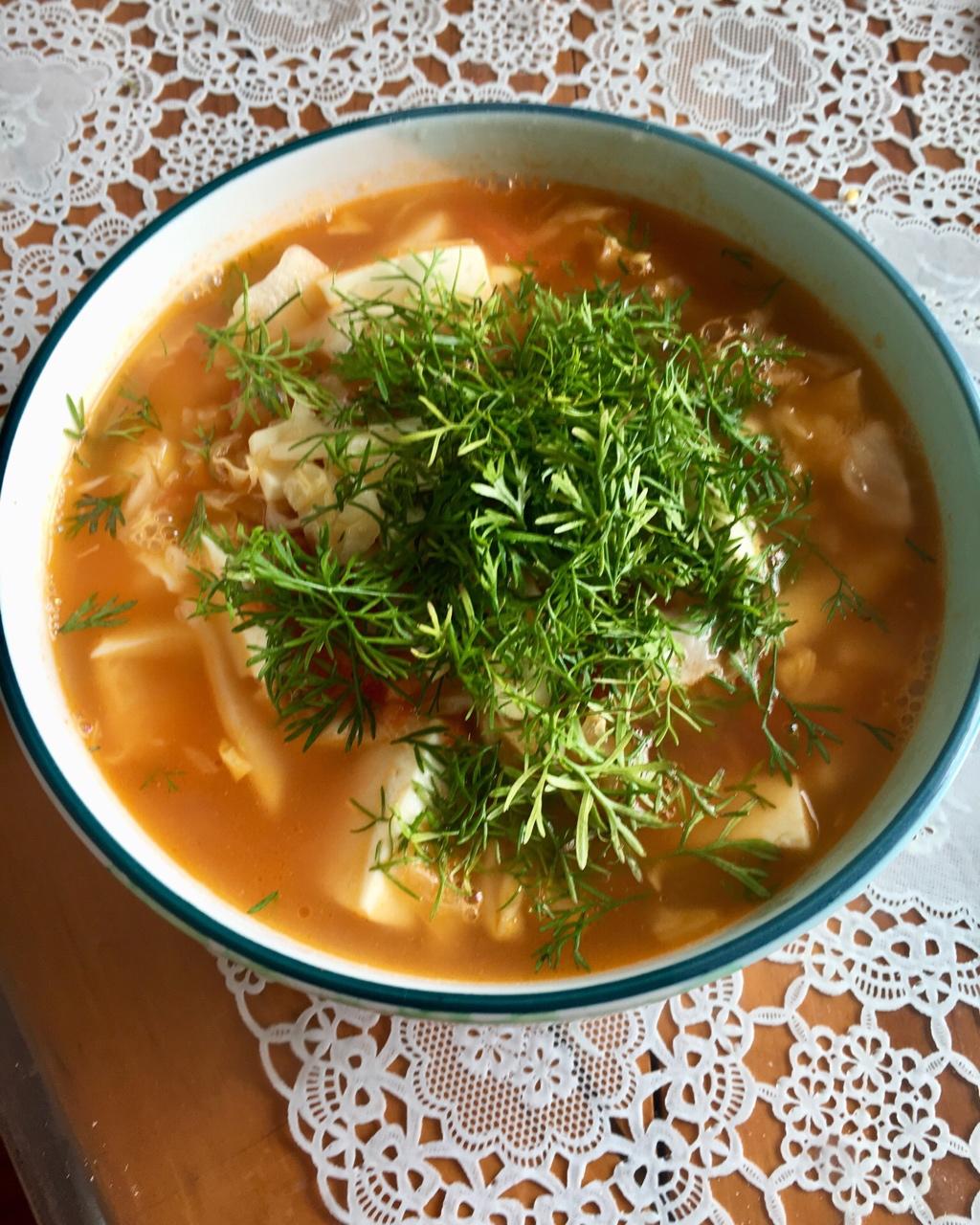 蔬菜汤（轻断食菜谱）