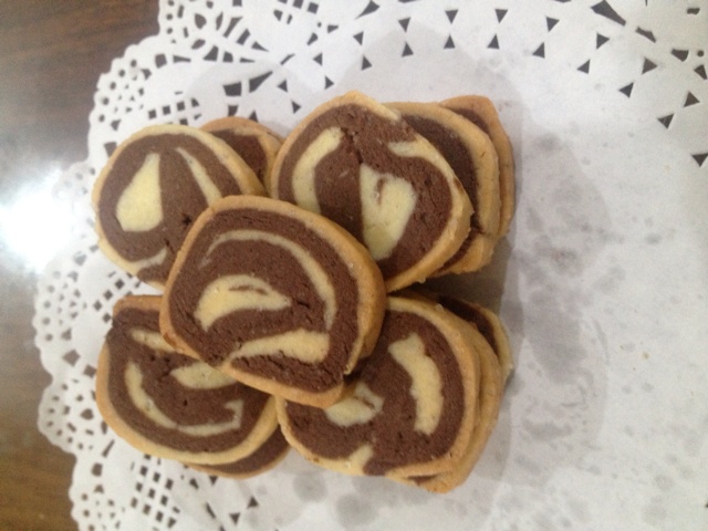 摩卡双色饼干