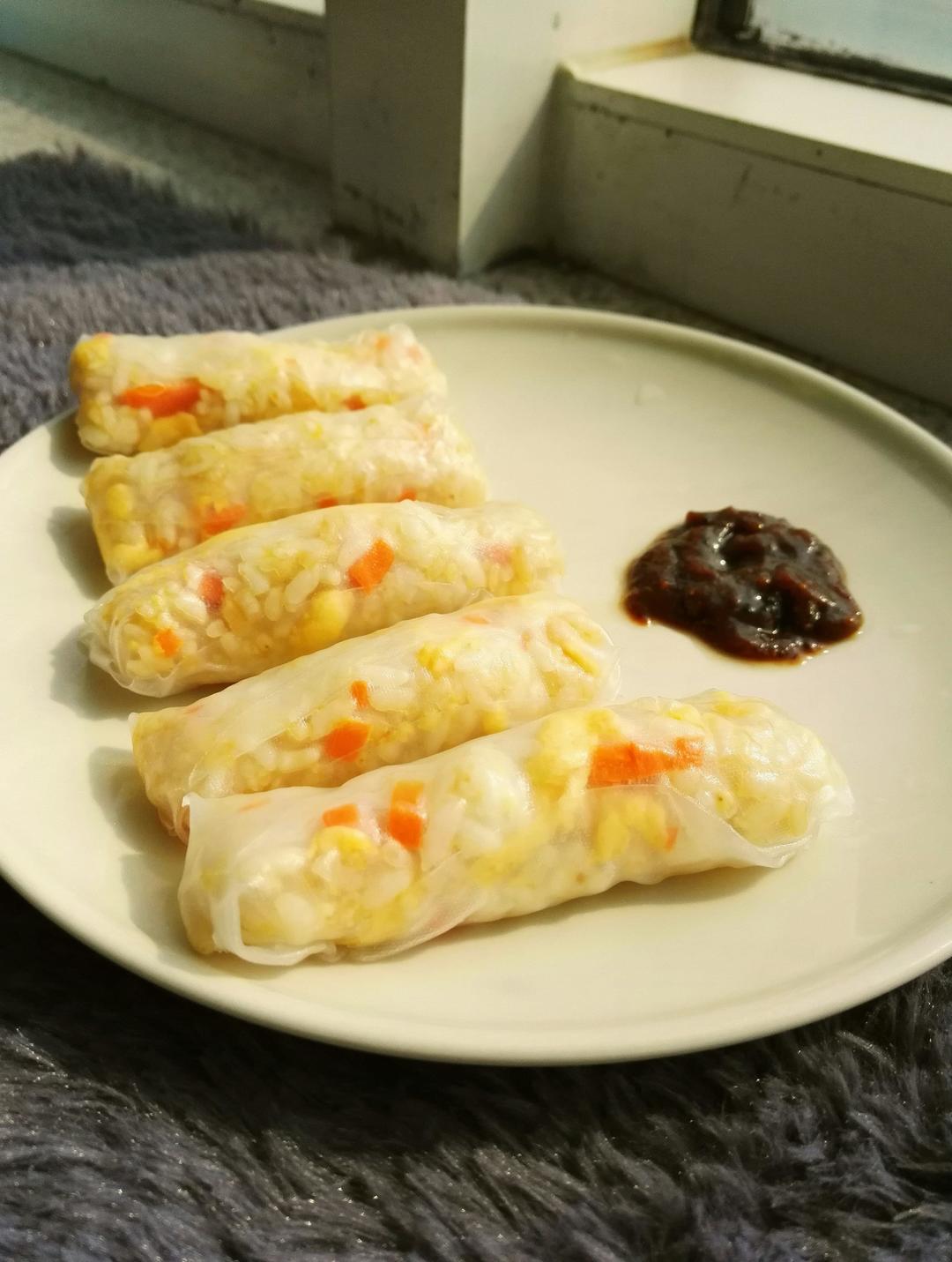 卷蛋炒饭
