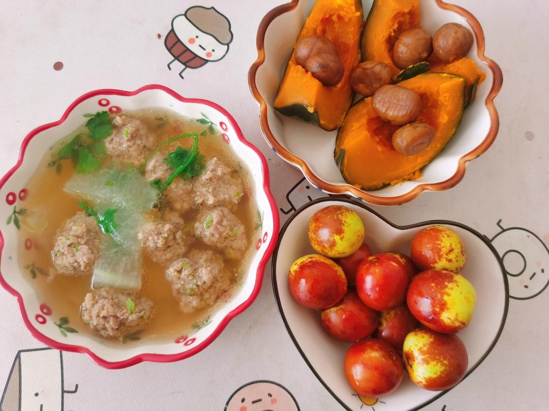 冬瓜汆丸子汤