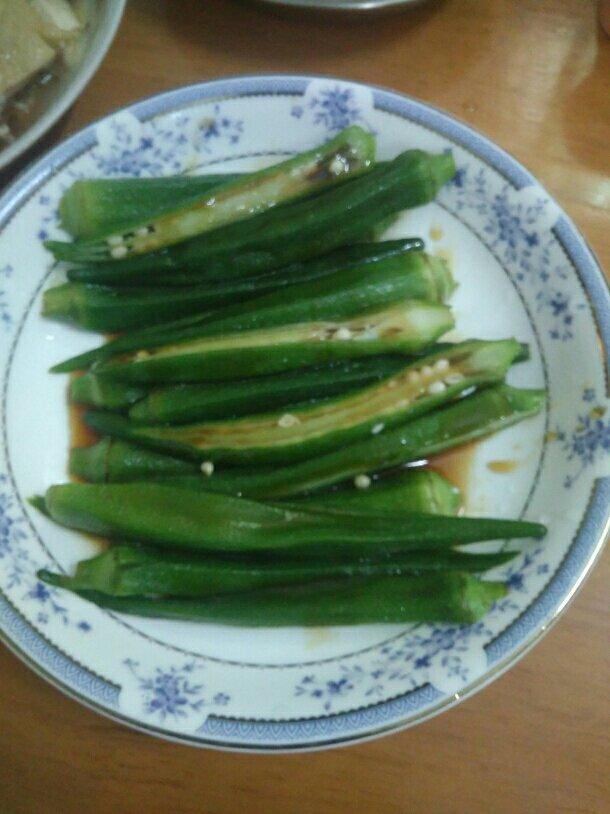 蚝油秋葵