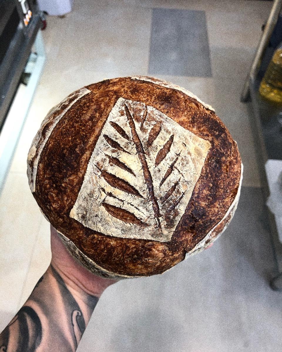 视频教程 天然酵种欧包 基础配方＆制作流程