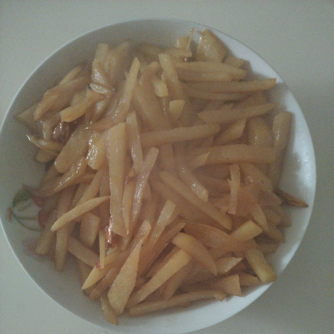 酸辣土豆丝的家常做法 超级下饭