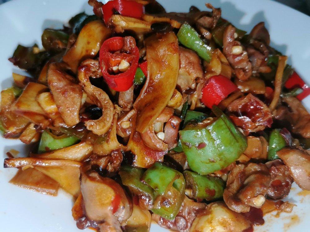 爆炒鸡肾