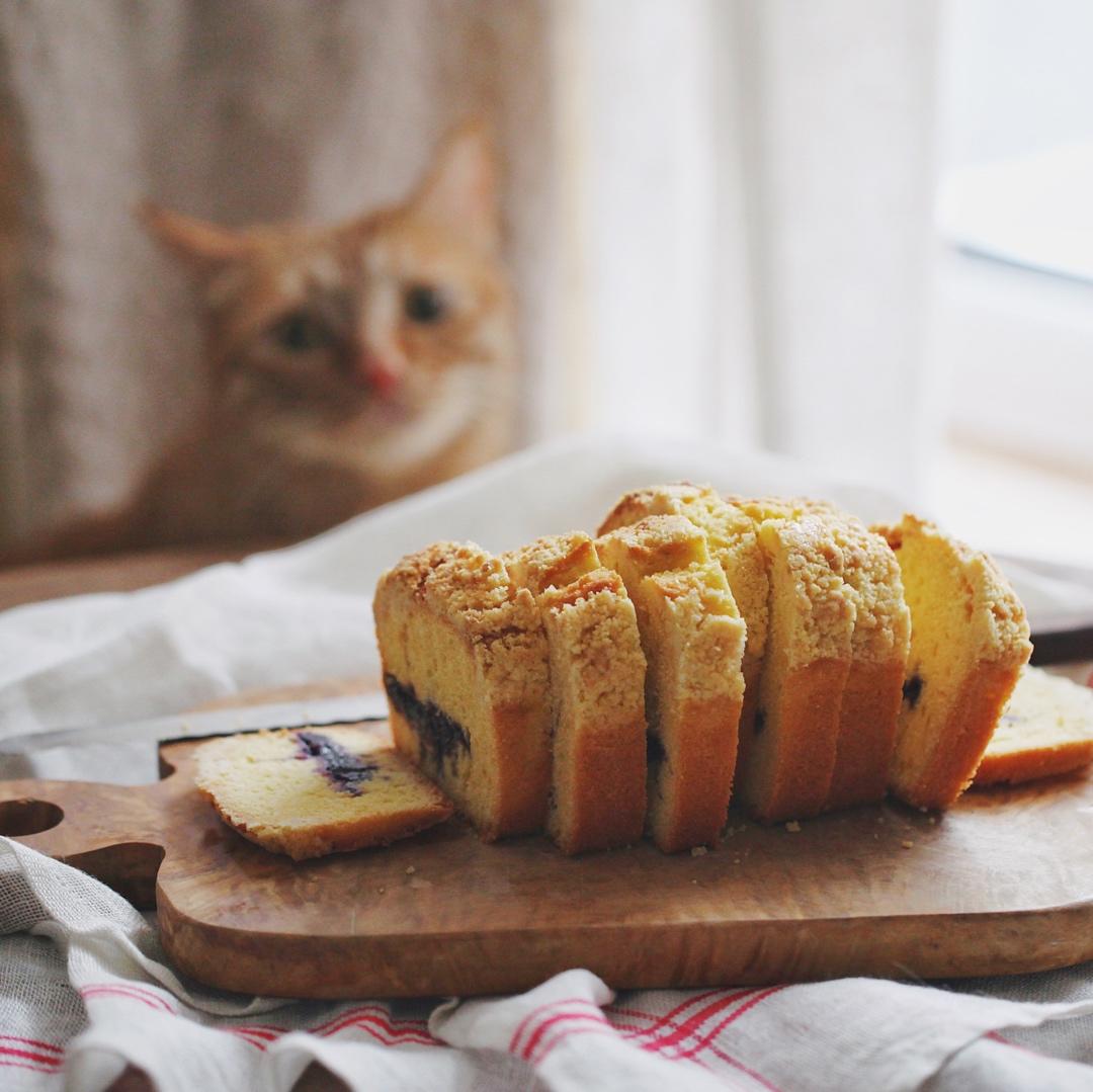果酱夹心酥粒磅蛋糕|加一点美一点|知味人生|食单