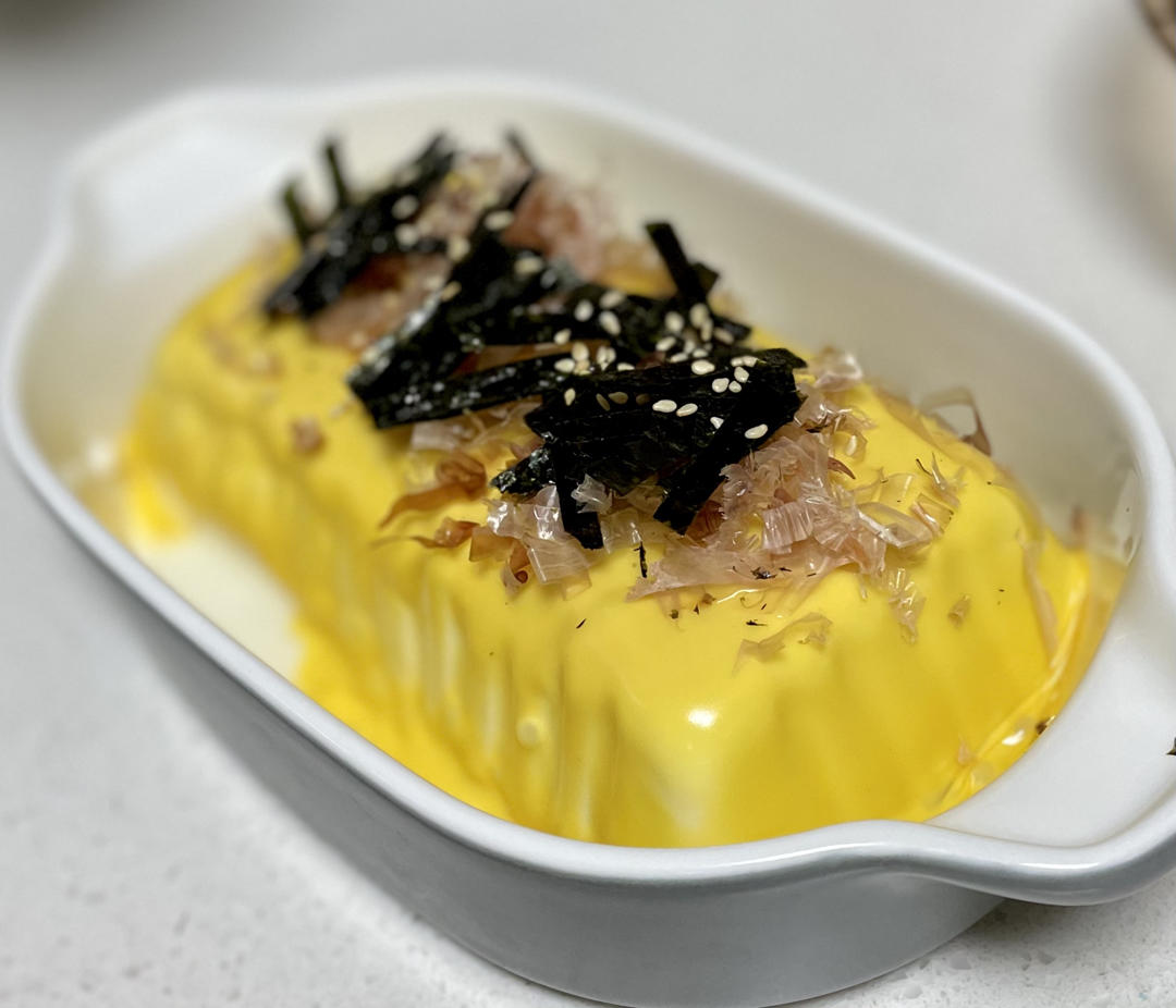 2分钟搞定‼️和风芝士豆腐 普通豆腐变身高级日料（微波炉版）