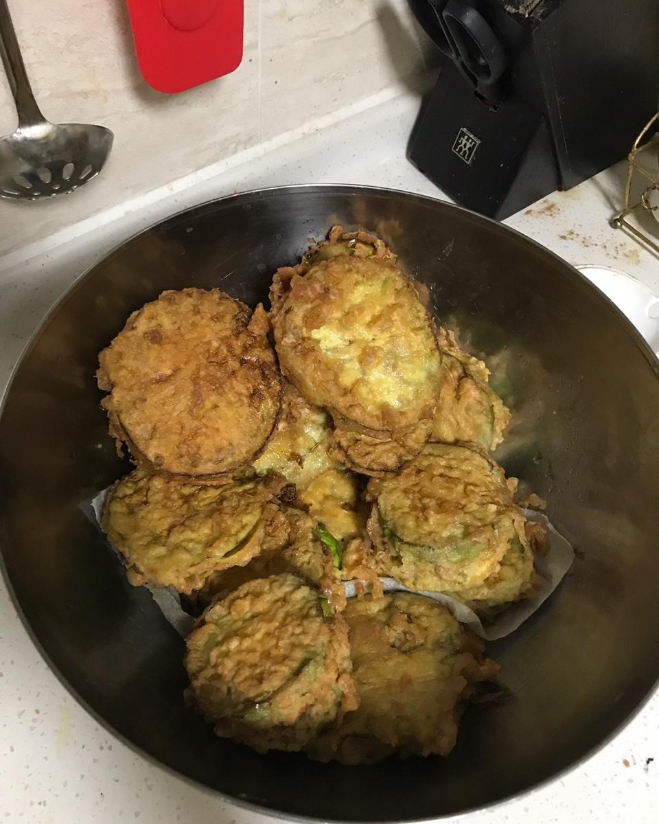 老丁的私房菜－炸茄盒