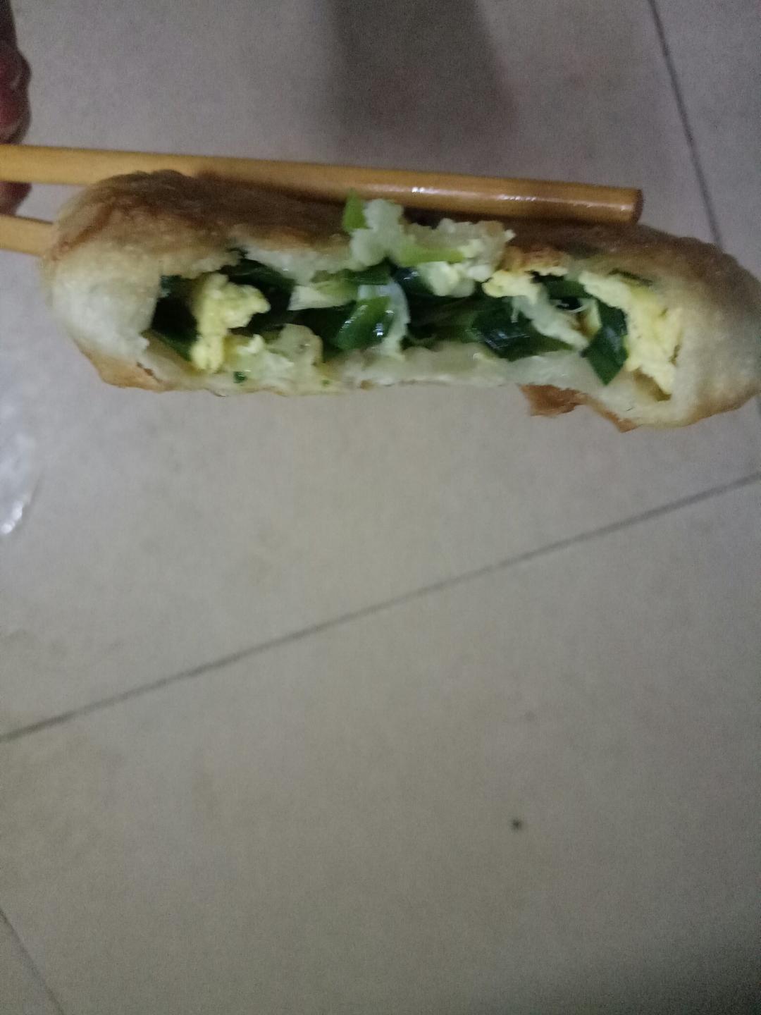 韭菜馅饼