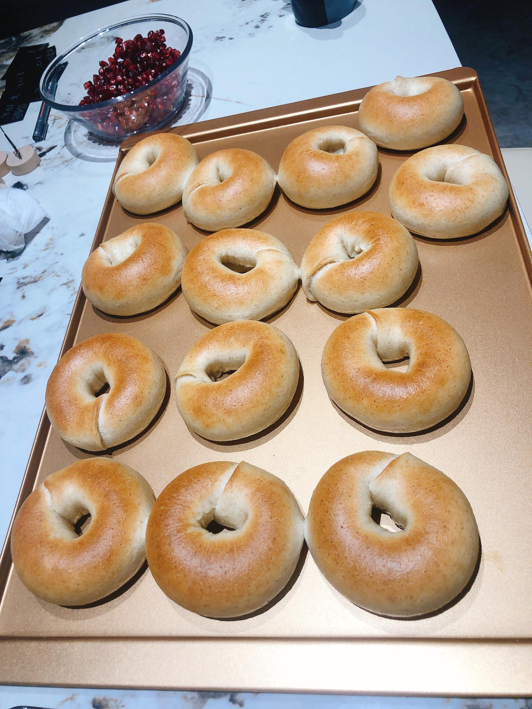 全麦｜青葱奶酪香肠贝果｜低油低糖