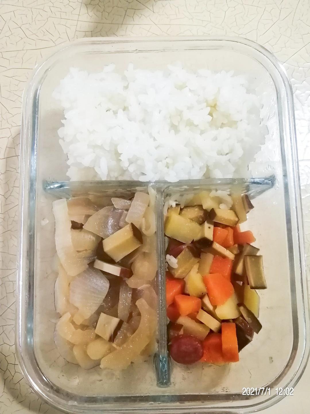 简易工作餐