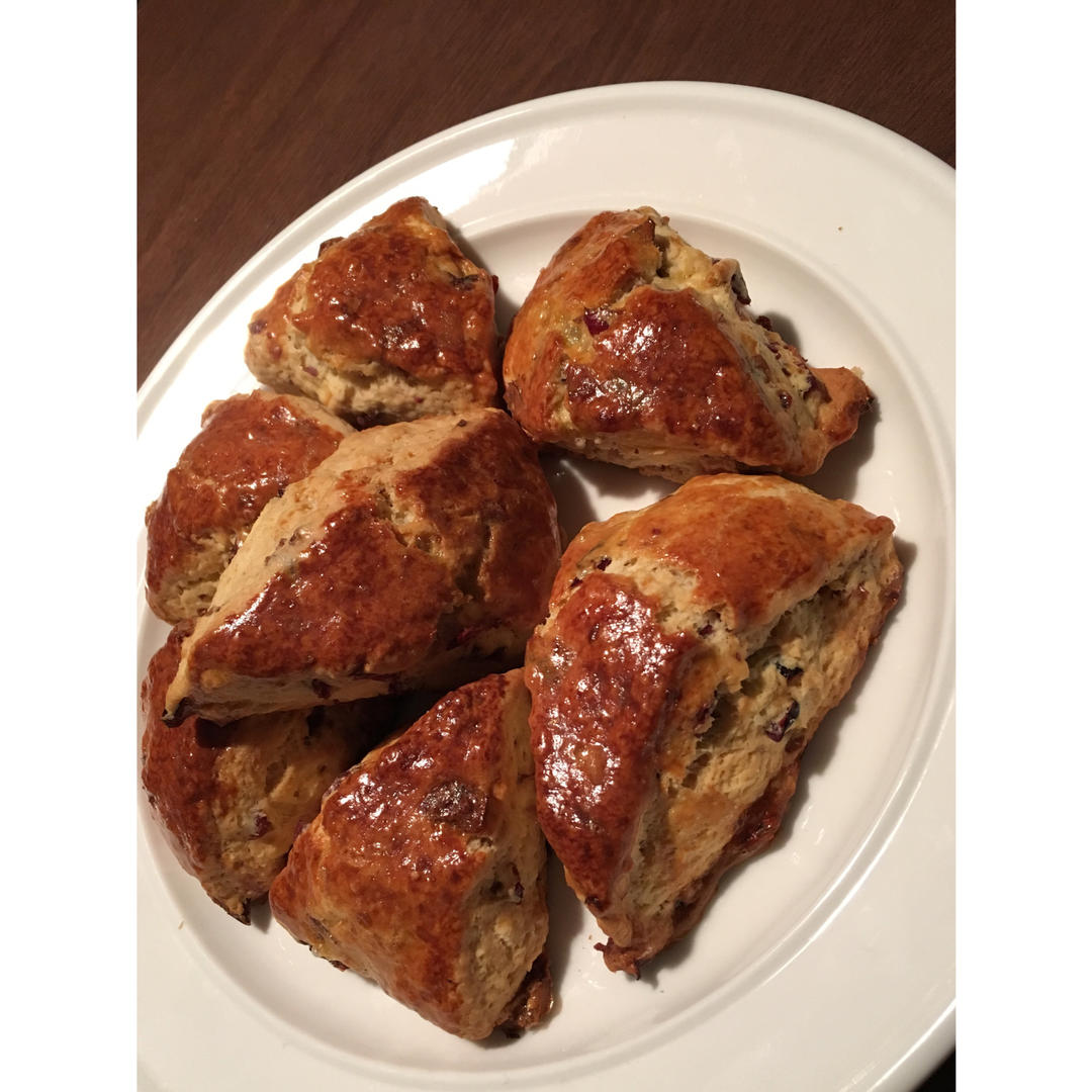 日式核桃司康--目前做过最好吃的方子