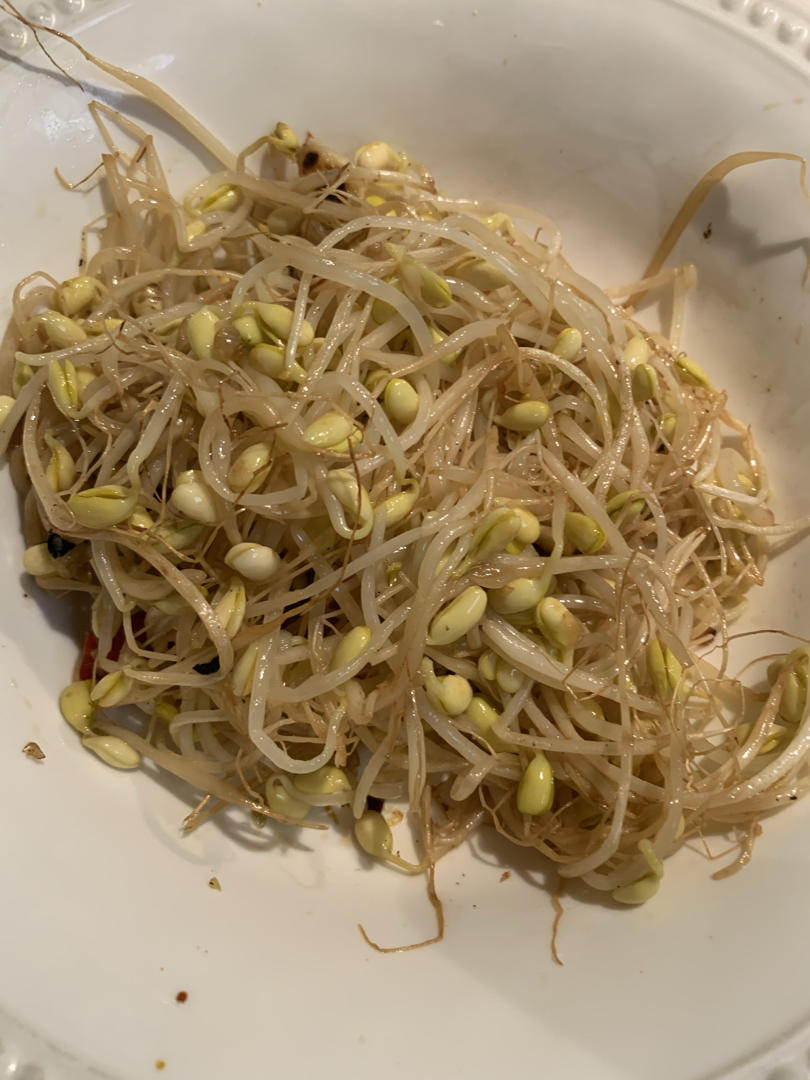 好吃的炒豆芽
