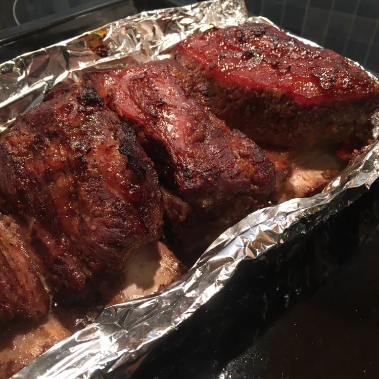 超酥蒜香牛肋骨/排骨（烤箱）
