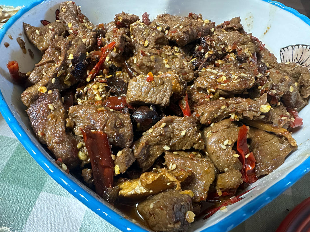 冷吃牛肉（好吃到停不下来）