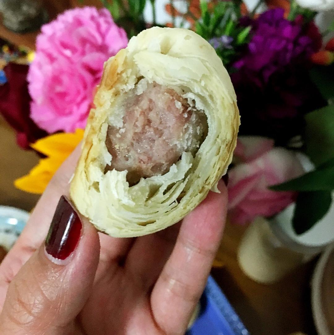 泳式鲜肉榨菜月饼