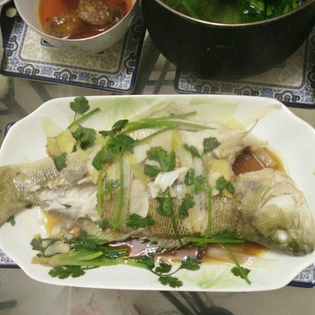 清蒸鲈鱼
