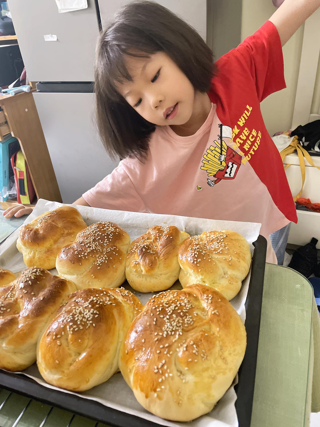 老面包（普通面粉省力版 擀面皮揉面法）