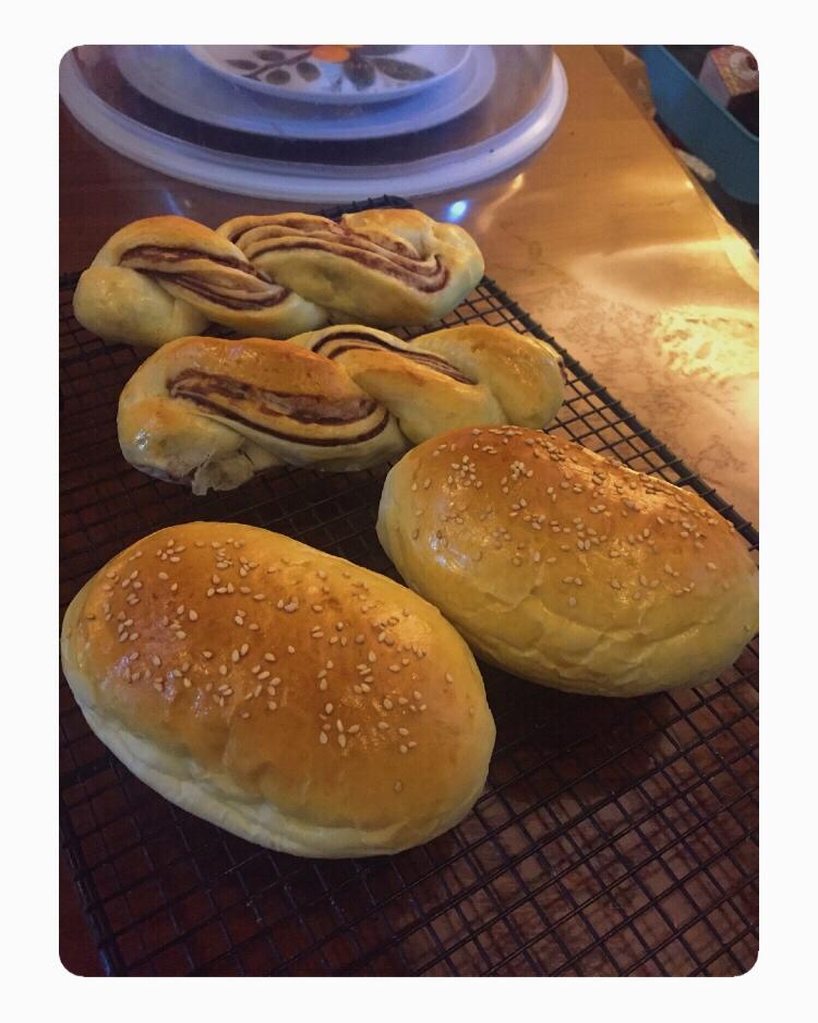 豆沙面包（中种法）
