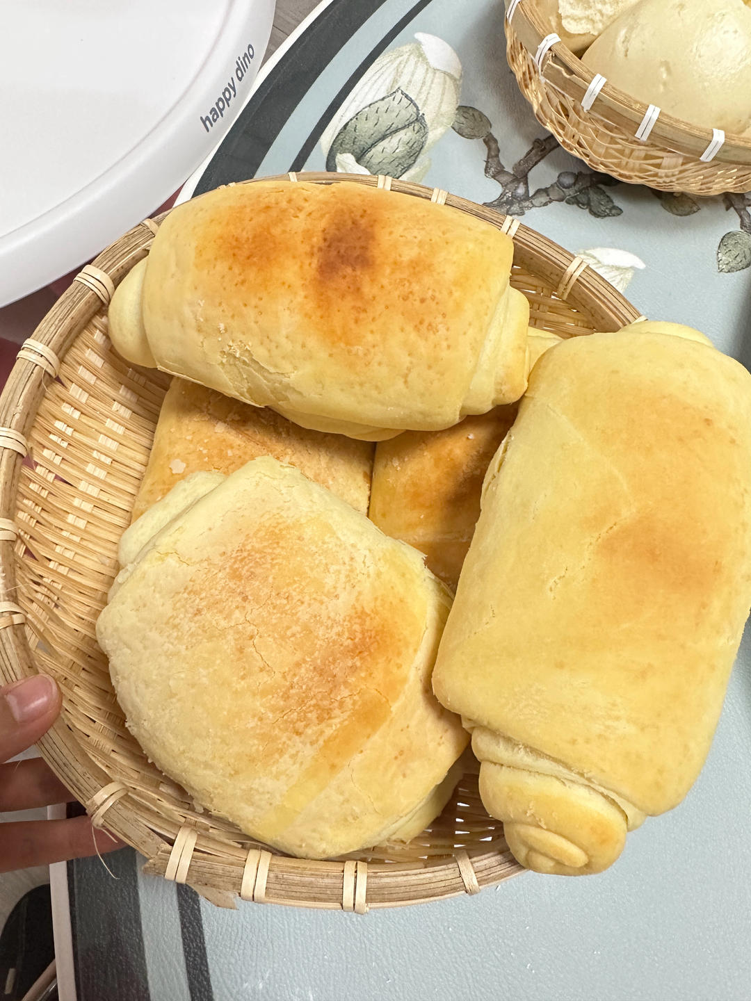 纯奶手撕吐司的做法 步骤1