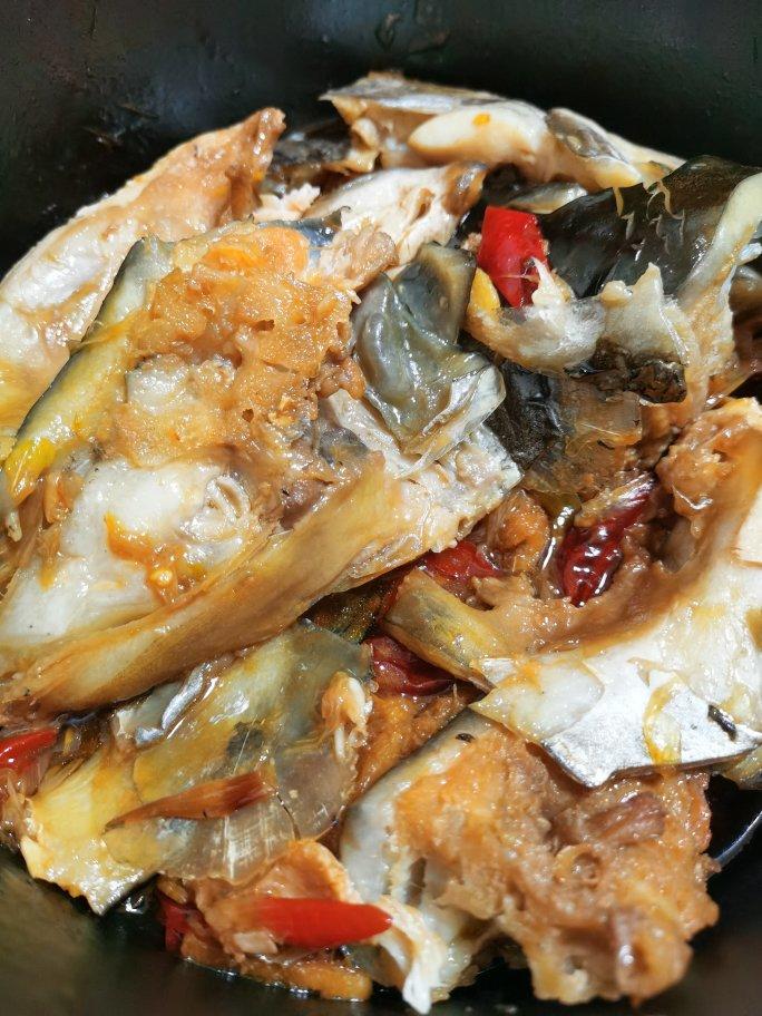 焖三文鱼头（中餐厅张亮简易版）