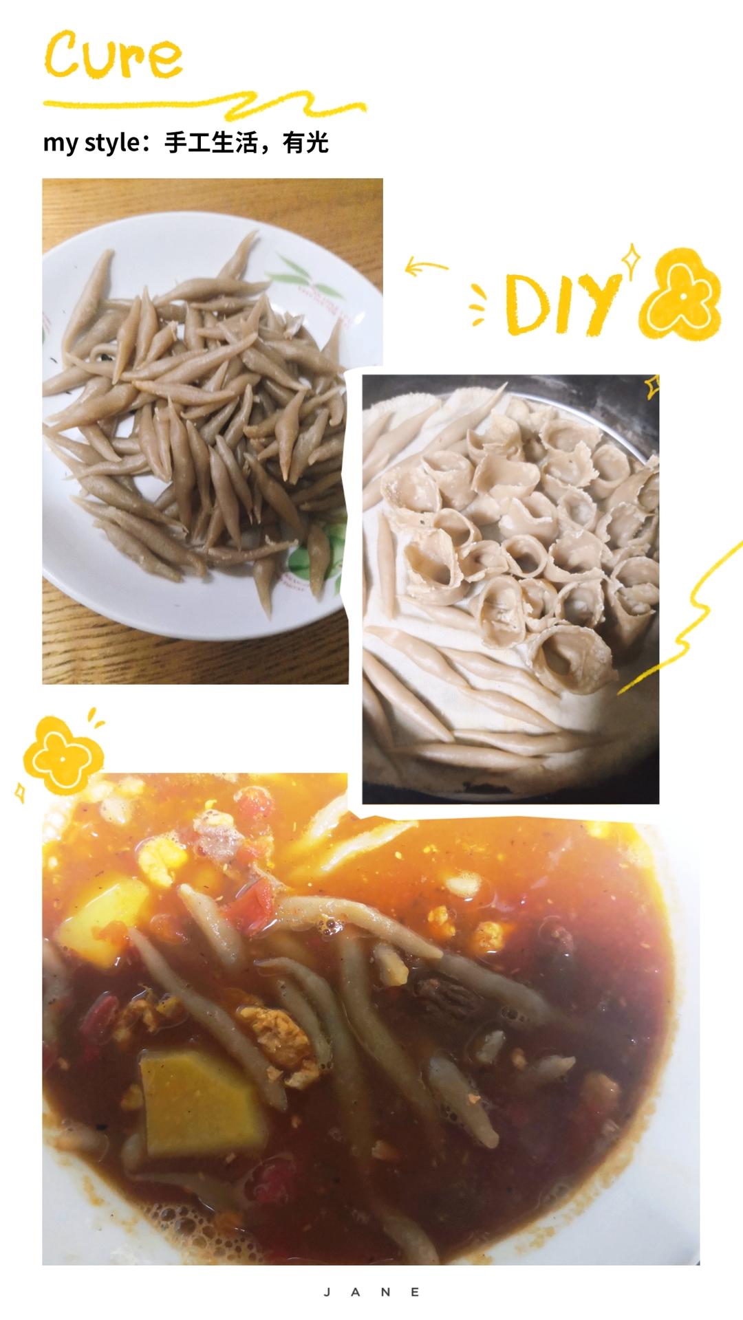 可以跟西贝媲美的莜面鱼鱼（小朋友超爱吃）