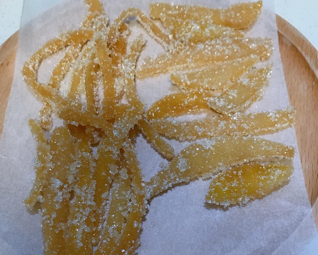 糖渍柠檬皮的做法