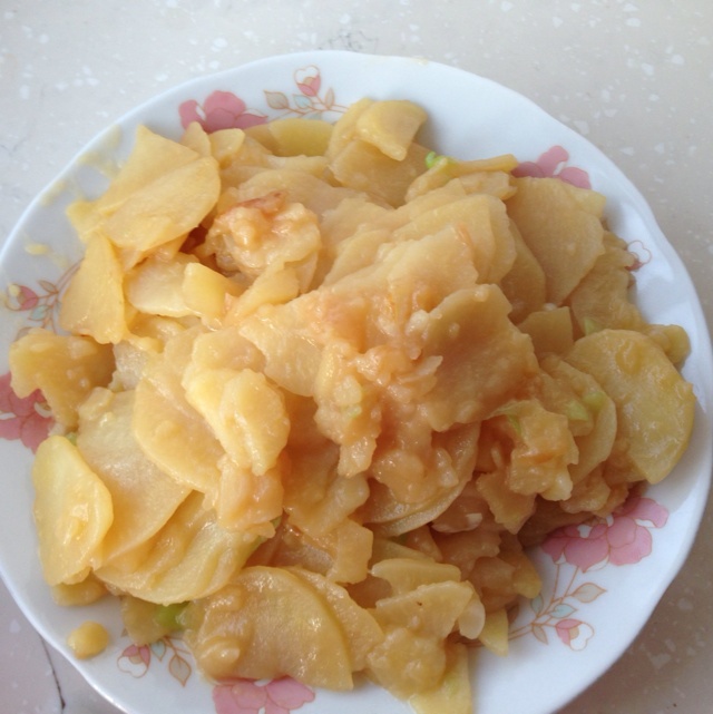 朴素的土豆片