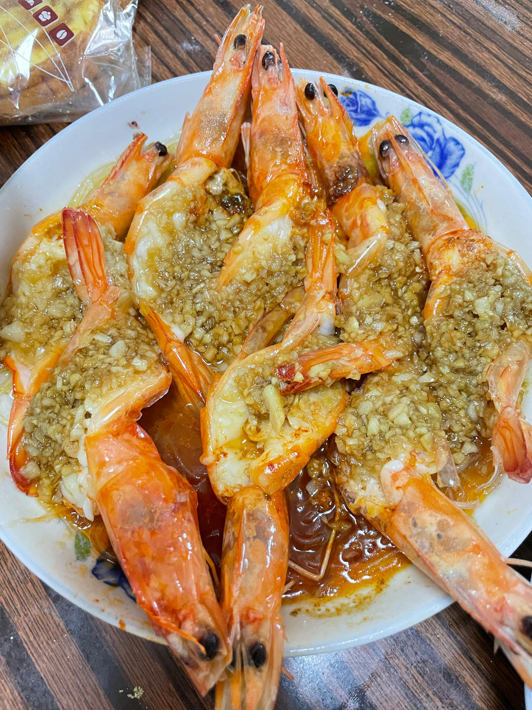 粉丝蒜蓉开背虾