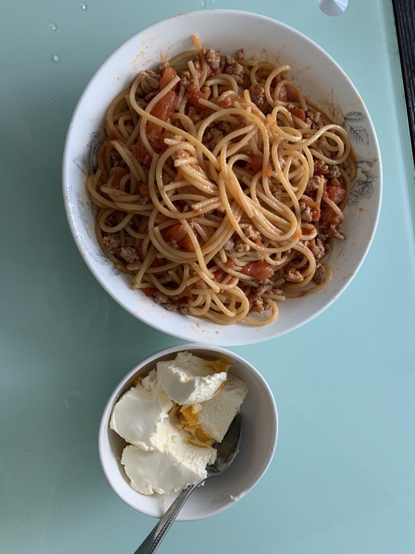 番茄肉酱意大利面