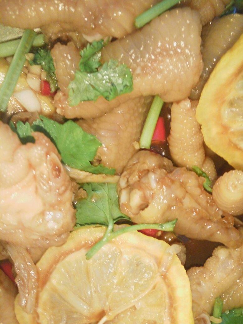 超简单的柠檬无骨鸡爪