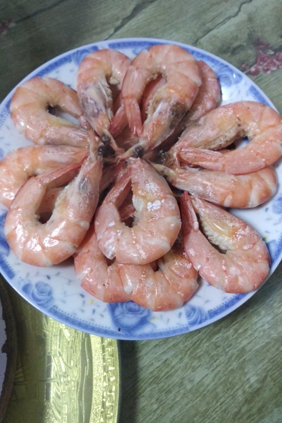 水煮大虾