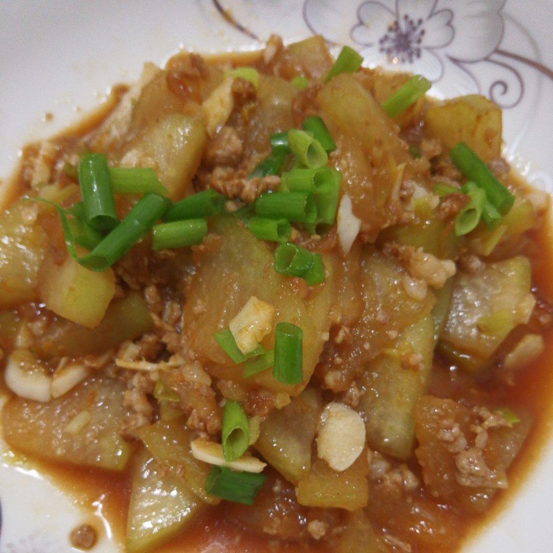 肉末炒冬瓜(超下饭)