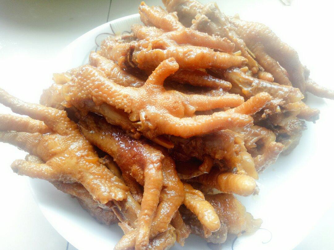 秘制红烧鸡爪