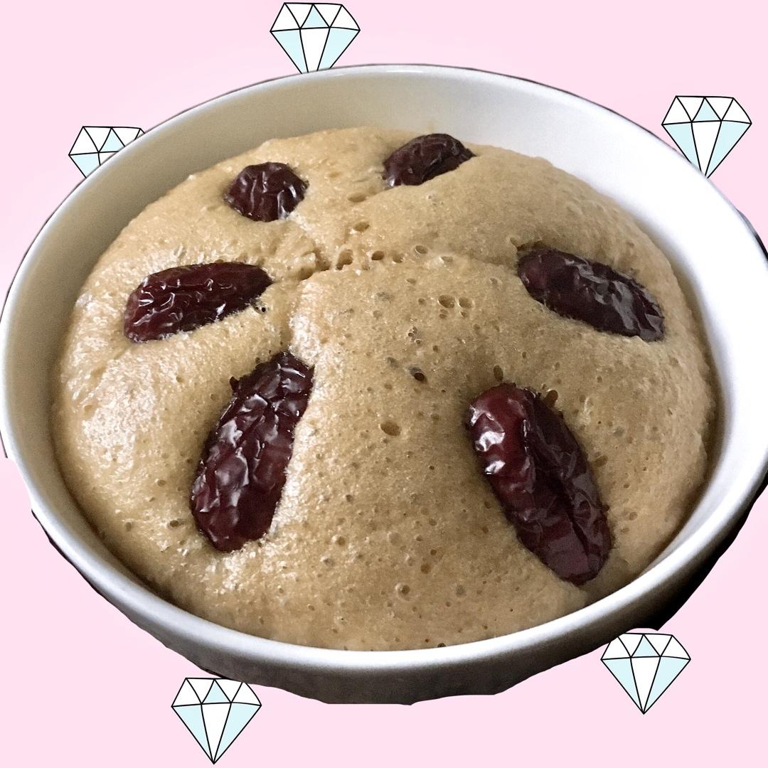 超简单 零失败的红糖发糕