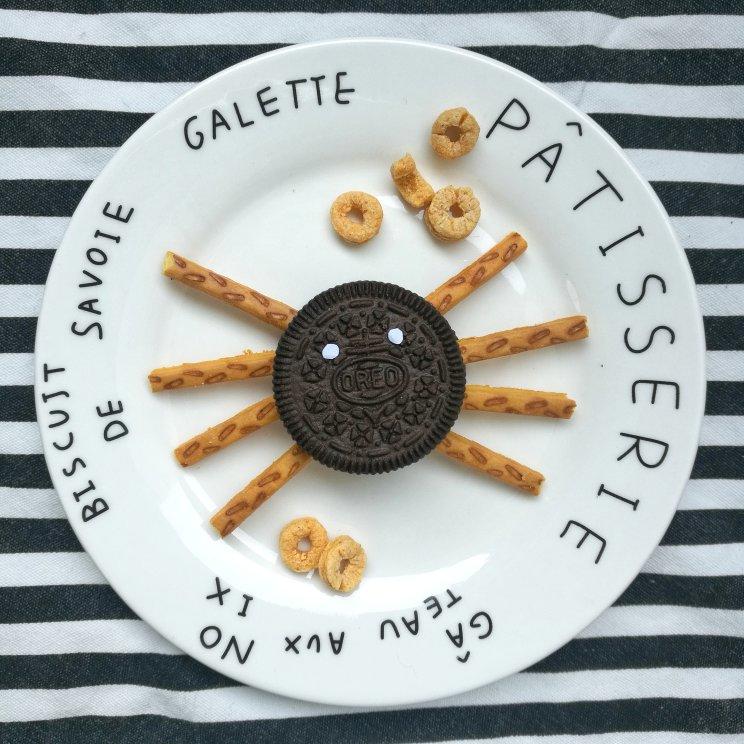 简易版万圣节蜘蛛