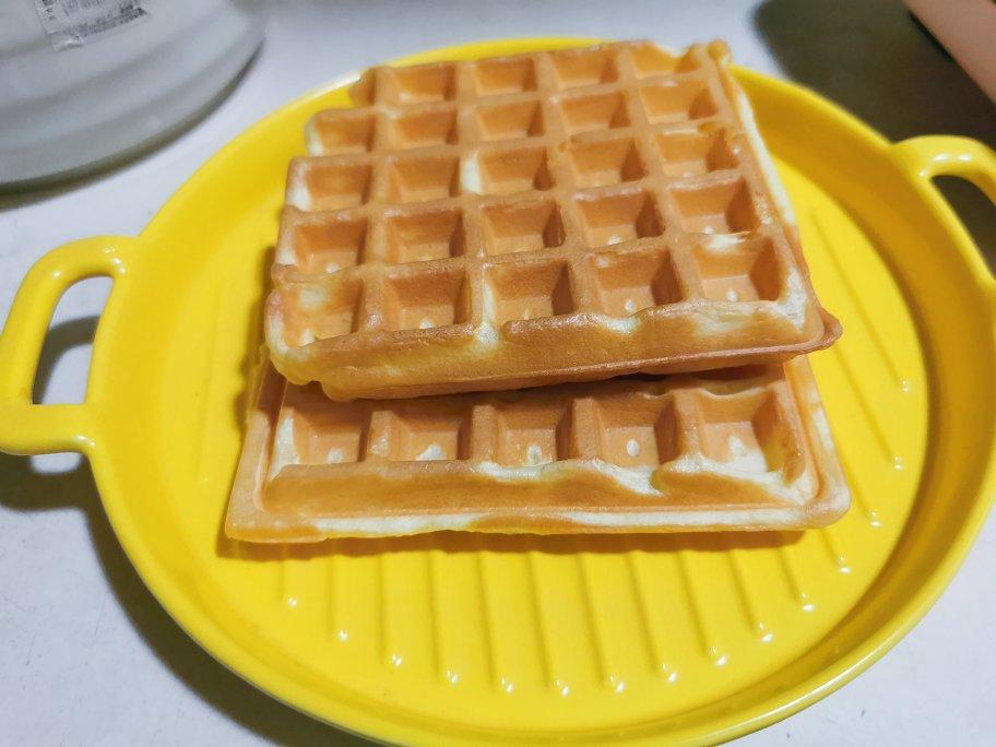 无泡打粉华夫饼(早餐机版)