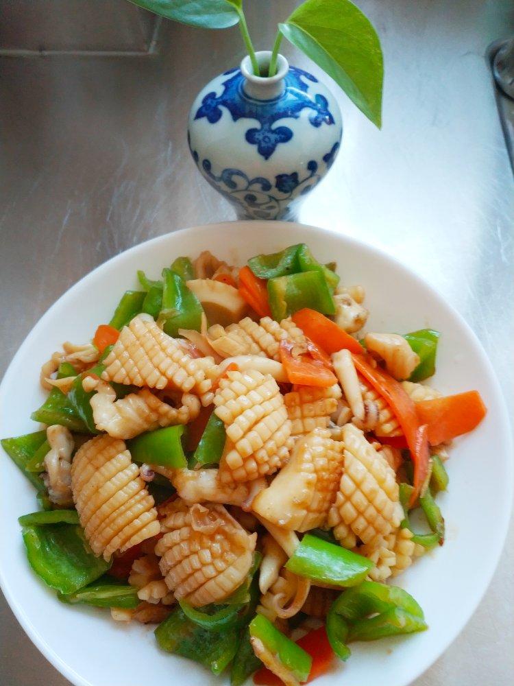 爆炒墨鱼 最好的下酒菜