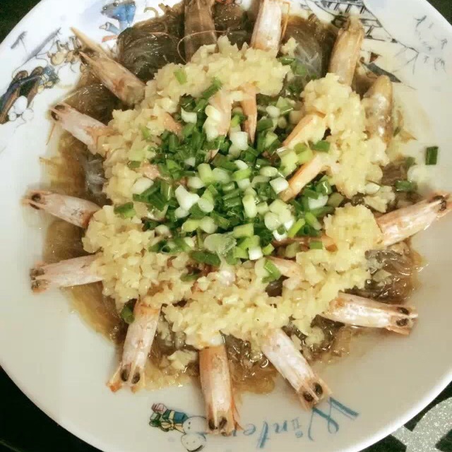 蒜蓉粉丝蒸虾