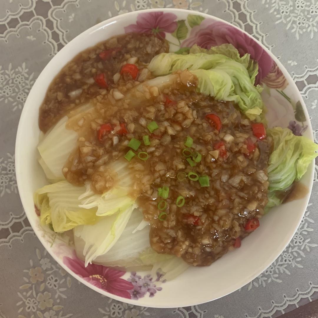 5分钟搞定‼️家常菜蒜香娃娃菜，巨好吃！